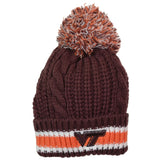 '47 Virginia Tech Hokies Women's NCAA Cable Knit Pom Beanie Winter Hat